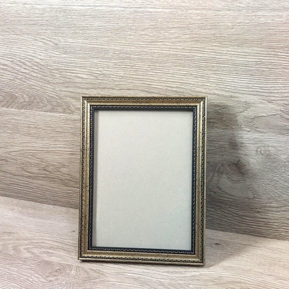 Photo Frame Ornate Bronze Wooden Table Top Wall Mount Picture Display Home Décor - Picture 2 of 16